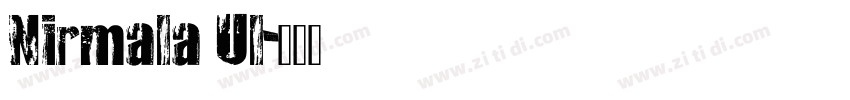 Nirmala Ul字体转换